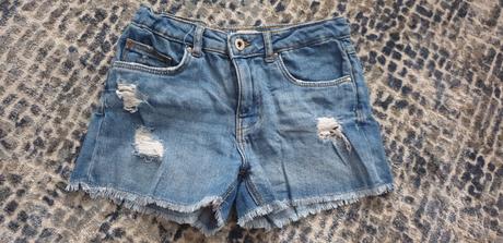 Rifľové šortky č.152, zara,152