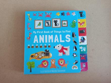 My first book of things to find animals, 