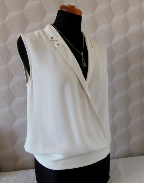 Biela blúzka h&m, veľ.36, h&m,36