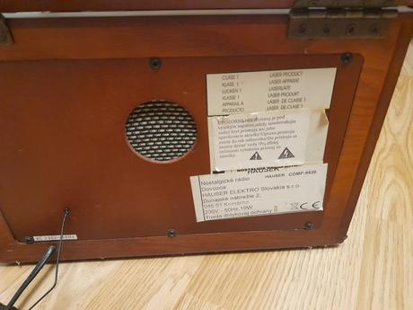 Retro rádio hauser,
