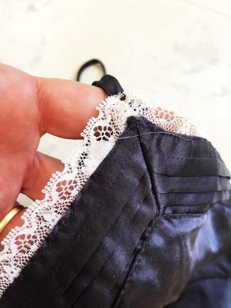 Nočná saténová košielka, l