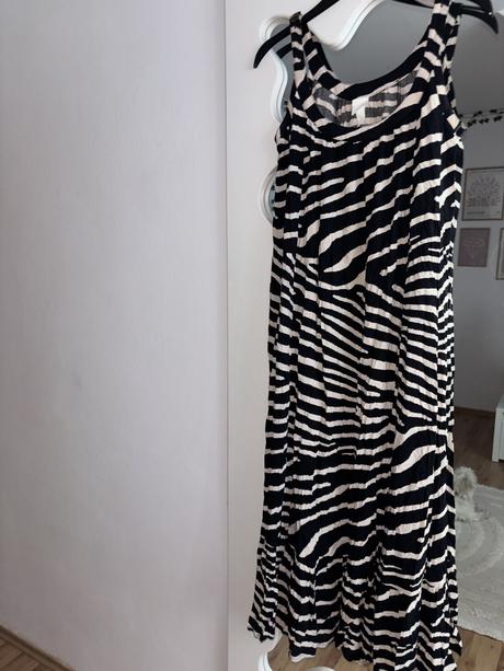 Letné maxi šaty h&m 34/36, h&m,34 / xs