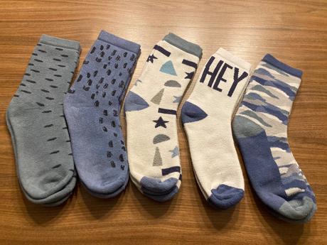 Hŕbe ponožky 5ks, next,37