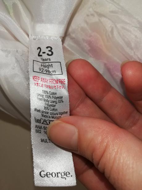 Šaty george 92-98, george,92