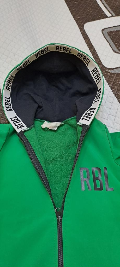 Rebel softshellová bunda, rebel kids,116