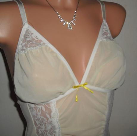 Krajkovana babydoll kosielka, xs