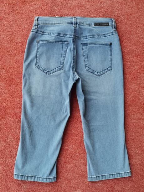 Gardeur dámske capri elastické rifle veľkosť xs, xs
