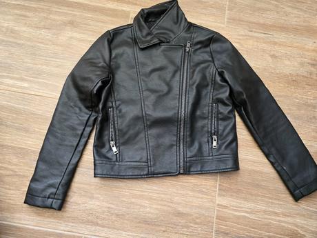 Koženková bunda č.140, fox & bunny,140