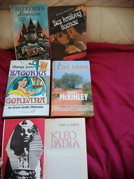 Historické romány 5ks,