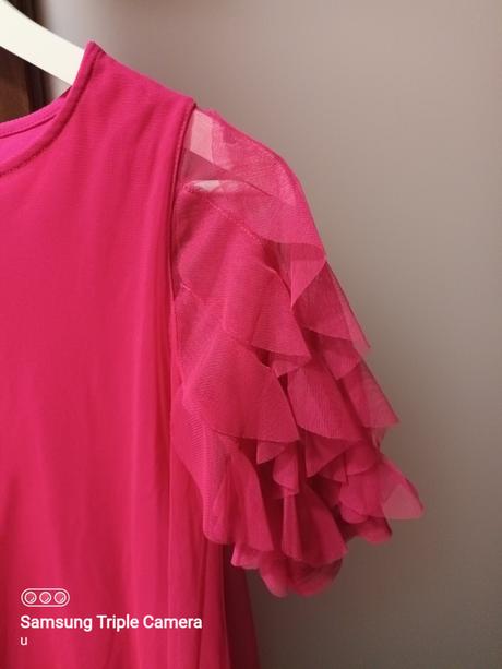 Cyklamenové šaty, mayoral,158