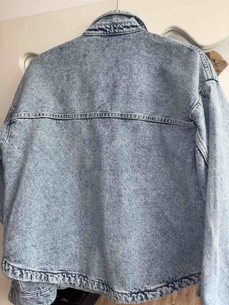 Oversized denimova bunda zara xs, zara,34 - xs