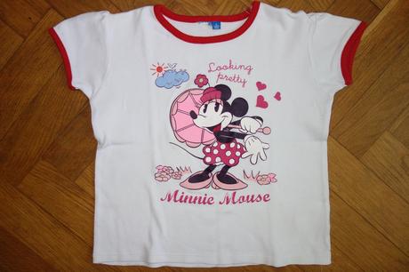 Tričko minnie mouse na 6 rokov , disney,122