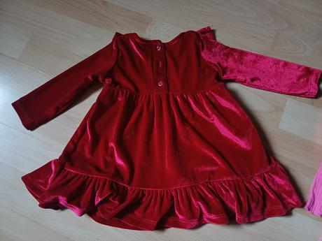 2x šaty v.68 3-6mes., f&f,68