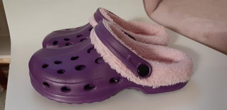 Zateplené gumené papuče, 34