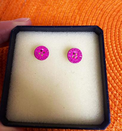 Náušnice - gombíky, 