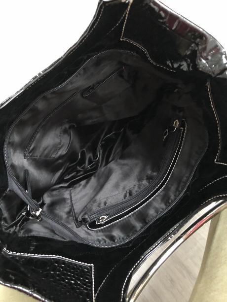 Velka lakovana kabelka, 