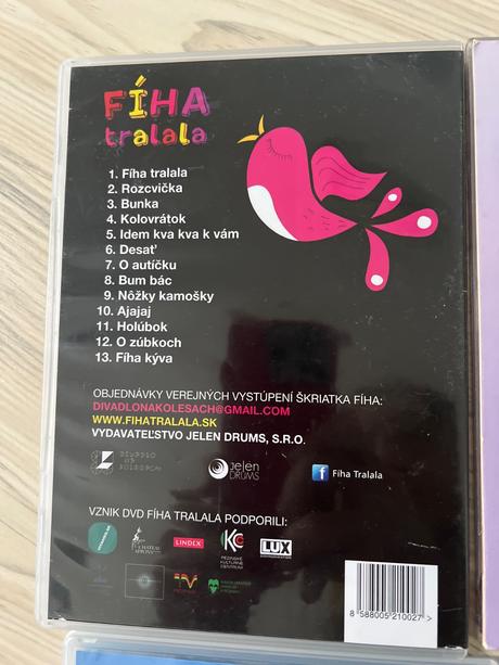 Dvd fiha tralala 6 ks, 