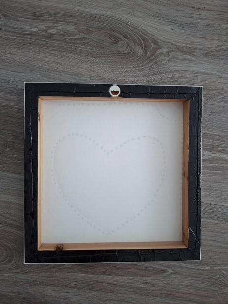 Sedy platnovy obraz 30x30 cm,