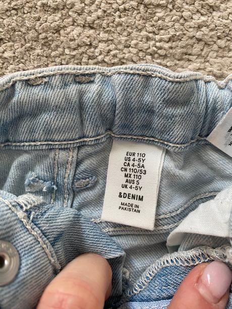 Riflove kratasy, h&m,110