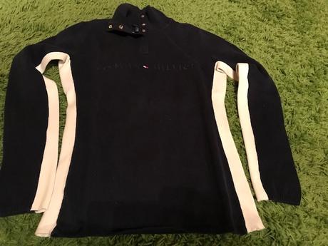 Sveter so stojačikom, tommy hilfiger,xs