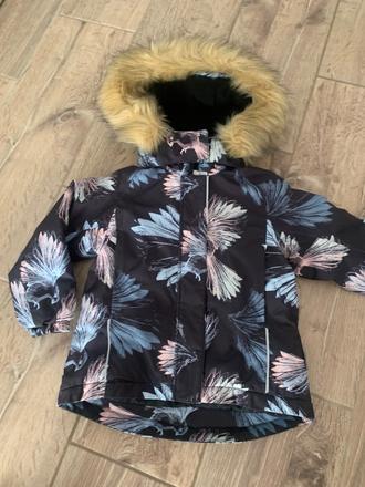 Reima predĺžená zimná bunda, parka 98/104, reima,98