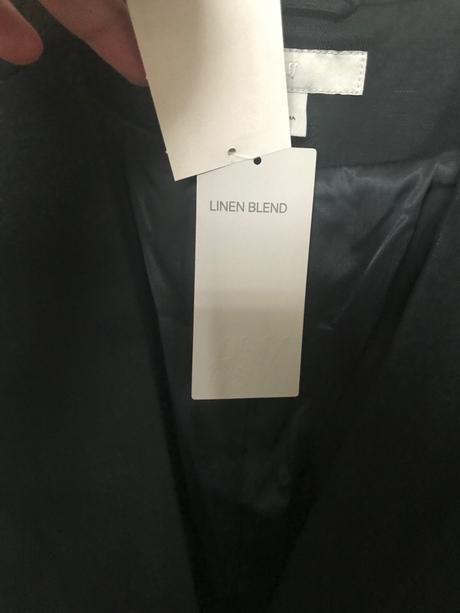 Dámske ľanové sako h&m, h&m,46