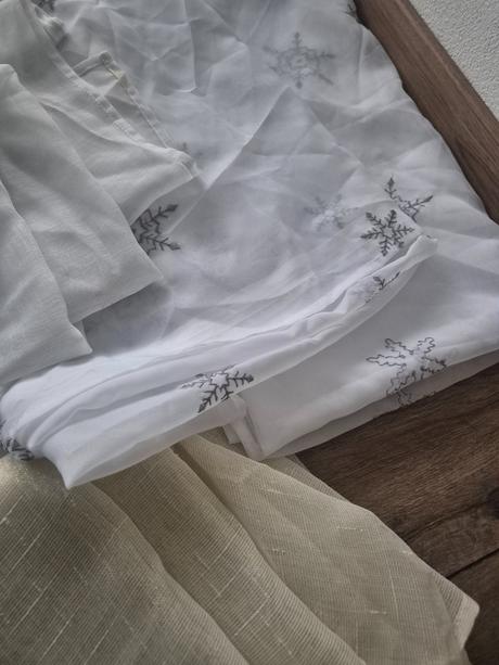 Vianočné záclony top stav, 