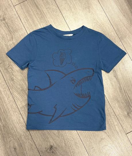Žraločie tričko veľ. 122/128, h&m,128