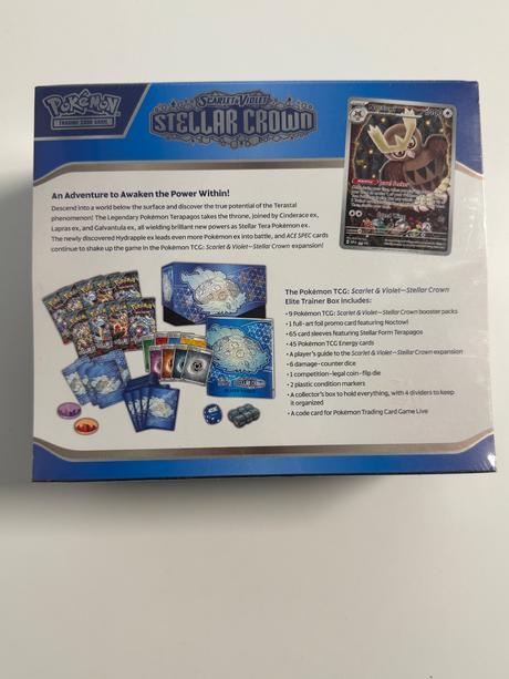 Pokemon stellar crown elite, 