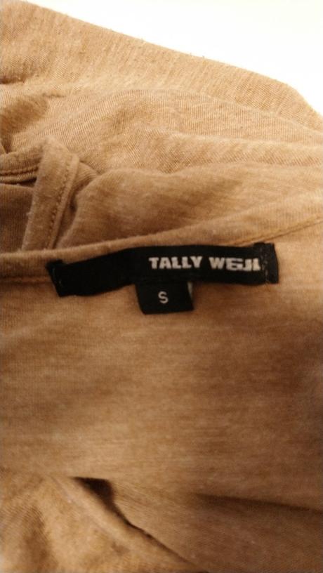 Dámsky hnedý top, tally wejl, tally weijl,s