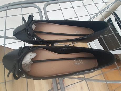 Cierne balerinky damske, 38