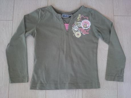 Olivov zelené tričko, alive,116