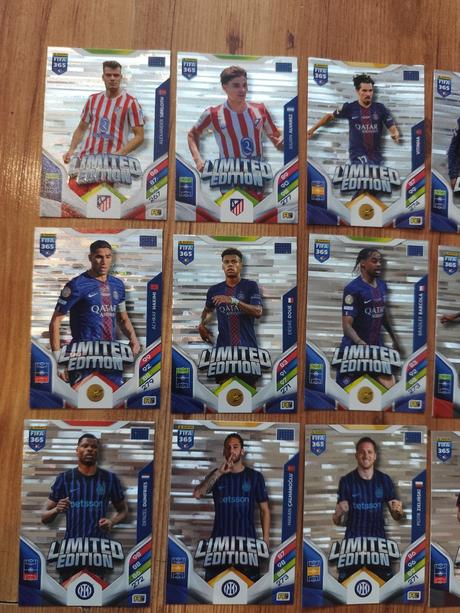 Futbalové kartičky adrenalyn fifa 365 2026 limitky,