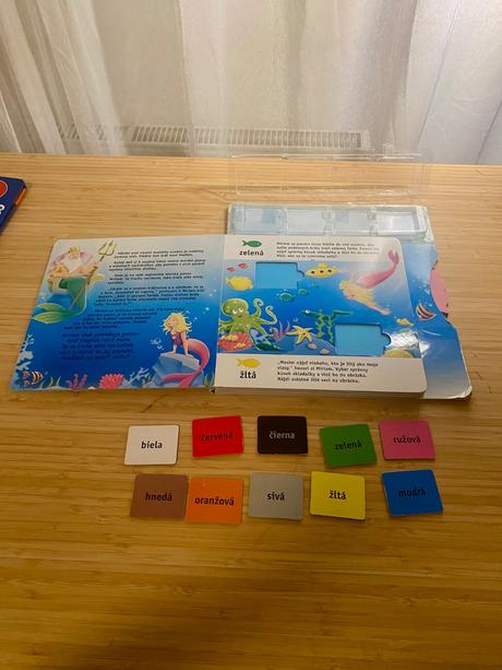 Kniha podmorský svet farby,