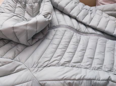 Nenosená, prešívaná, vatovaná bunda, 40