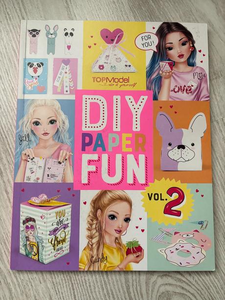 Kreatívna kniha diy paper fun, 