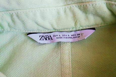 Krátka rifľová bunda zara, zara,l