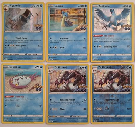 Pokémon karty "pokémon go" (3),
