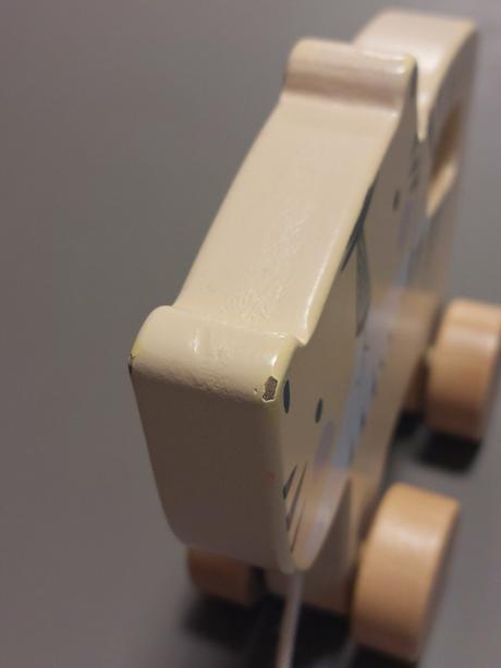 Drevený tiger s motúzikom, 