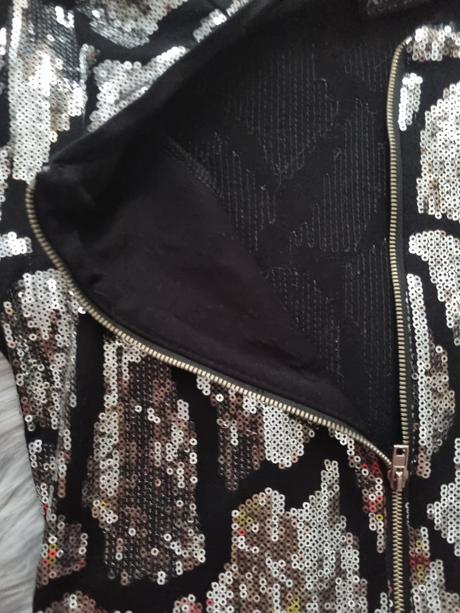 Dámska trblietavá mikina amnesia, 