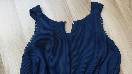 Tmavomodré šaty 152, c&a,152