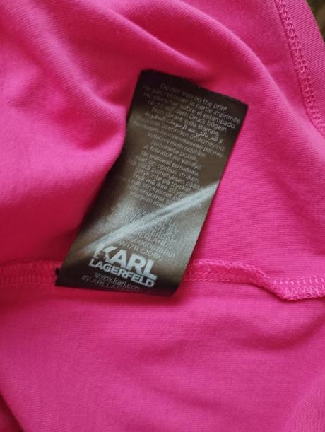 Karl lagerfeld original damske krasne tricko s/m, s