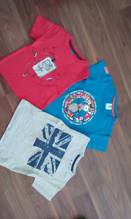 Tričká krátky rukáv 3ks, 98