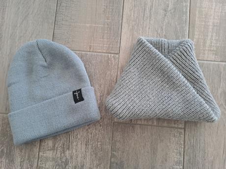 Zimná čiapka + šál, reserved,128