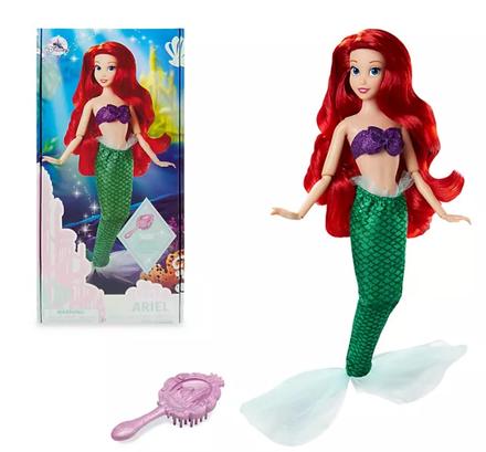 Ariel malá morská panna disney store, 