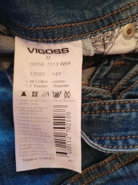 Málo nosené riflové šortky vigoss, m