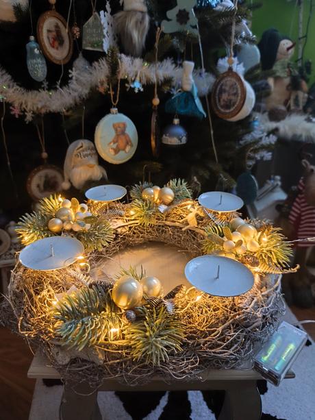Adventný veniec podsvietený, 