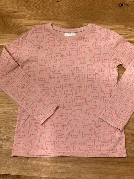 Tričko s mačičkami, fox & bunny,140