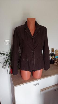 Menčestrové sako v.40/m-l, h&m,40