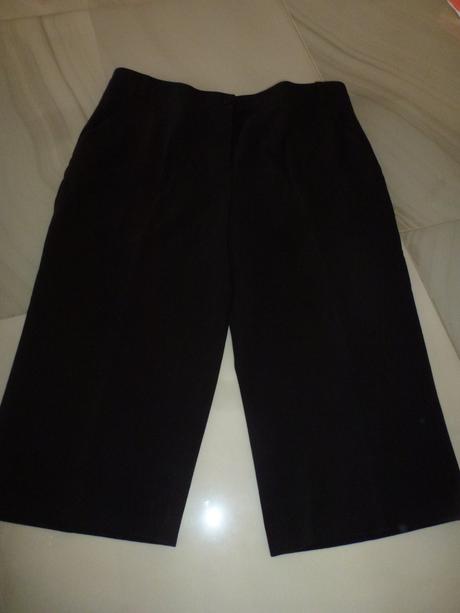 3/4 - ťové elegantné nohavice v čokoládovej farbe, 42